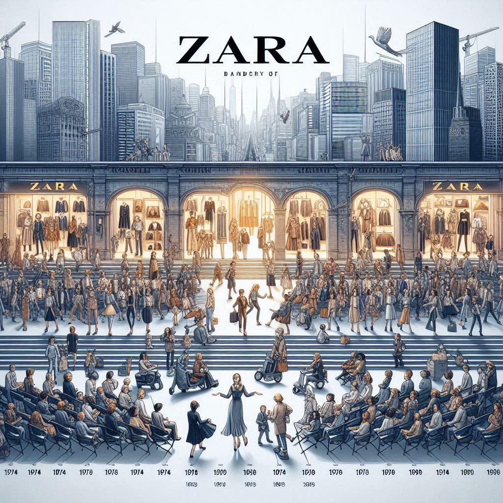 تاریخچه و معرفی برند Zara: آموزش خرید مستقیم - تاریخچه و راهنمای خرید برند Zara، یکی از بزرگ‌ترین برندهای پوشاک سریع‌مد در جهان.
